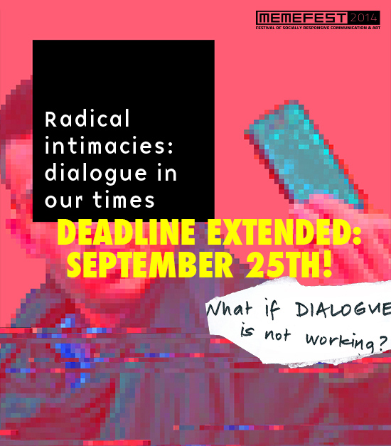 Deadline Extended! Artists, Critical Writers and Communication Design Interventionists- 5 More Days to go!