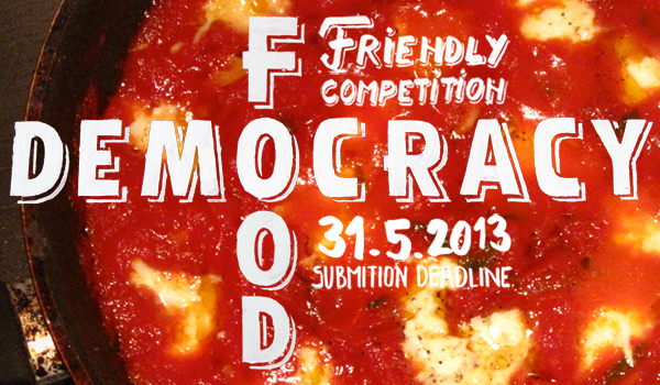 Rok za prijavu radova na MEMEFEST 2013 - FOOD DEMOCRACY je produžen do 31. maja 2013!